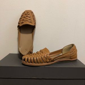 Nisolo Ecuador Huarache Sandal - almond